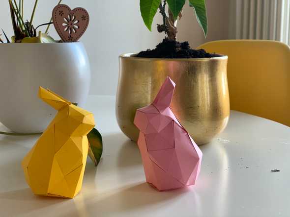 Paper bunnies